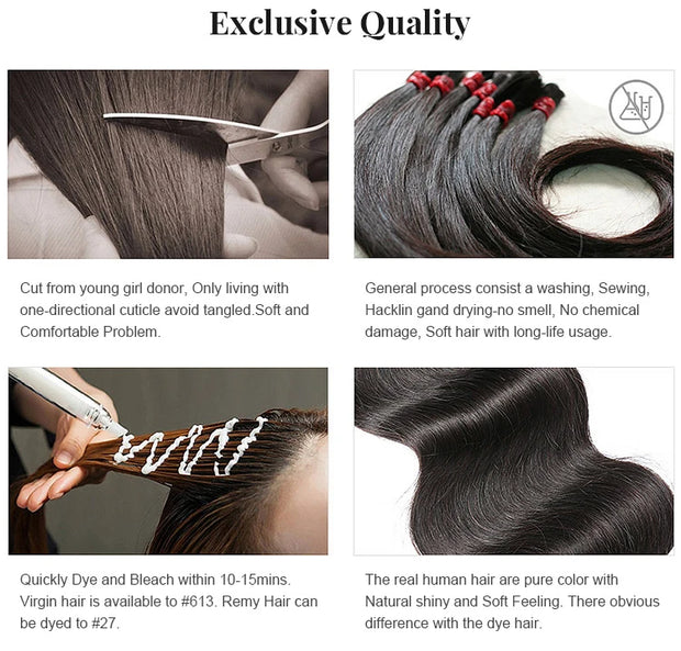 Real HD 13x4 Lace Front Human Hair Wigs For Women Deep Wave Brazilian Pre-Plucking 13x6 HD Swiss Lace Frontal Wig Human Hair