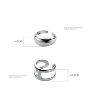 Woman Rings Silver 925 Jewelry The Letter H Gift Female Ring 2021 Trend Teens Wedding Punk Fine Jewelry For Woman Adjustable