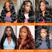 HD Lace Wig 13x6 Human Hair Body Wave Human Hair Wigs 13X4 Lace Front Human Hair Wig 150% Pre Plucked Body Wave Wigs Human Hair