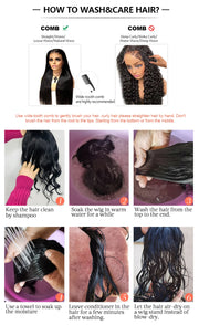 13*6 HD Lace Frontal Wig Human Hair Wigs Curly Wig Full Lace Front Water Wave HD Transparent Lace Frontal Wig 5*5 HD Closure Wig