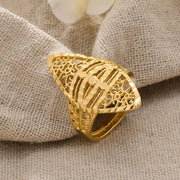 Rings for Women Gold Color Fashion Jewelry Rings Woman Girl,Wholesale Arab Jewelry Symbol of Wealth