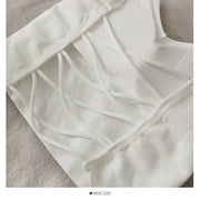 Womens Tops Sexy Tank Top Women Built in Bra Solid Color Camis for Women Crop Top Off Shoulder Sleeveless Camisole 2024 New