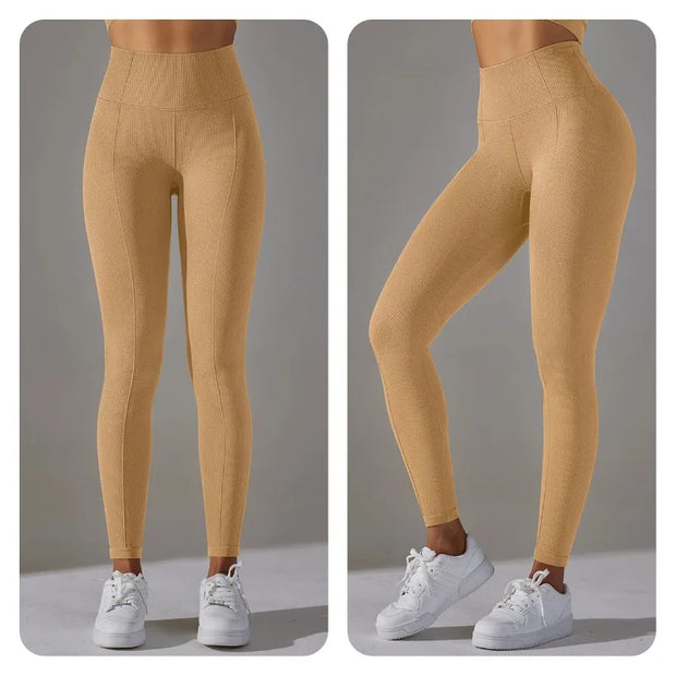 Gym Leggings Women Yoga Clothes Pants Women's Sportswear Yoga Woman Clothing Workout High Waist Tights Training Fitness Pants