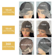 42 Inch Curly wigs Deep Wave Frontal Wig 13x6 Hd Lace Frontal Wig Brazilian Pre Plucked Glueless 13x4 Human Hair Wigs For Women