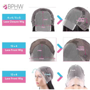 High Density 30 Inch 13x4 Lace Front Wig Body Wave HD Lace Frontal Human Hair Wig 200 Density 4x4 Loose Wave Closure Wig BPHW