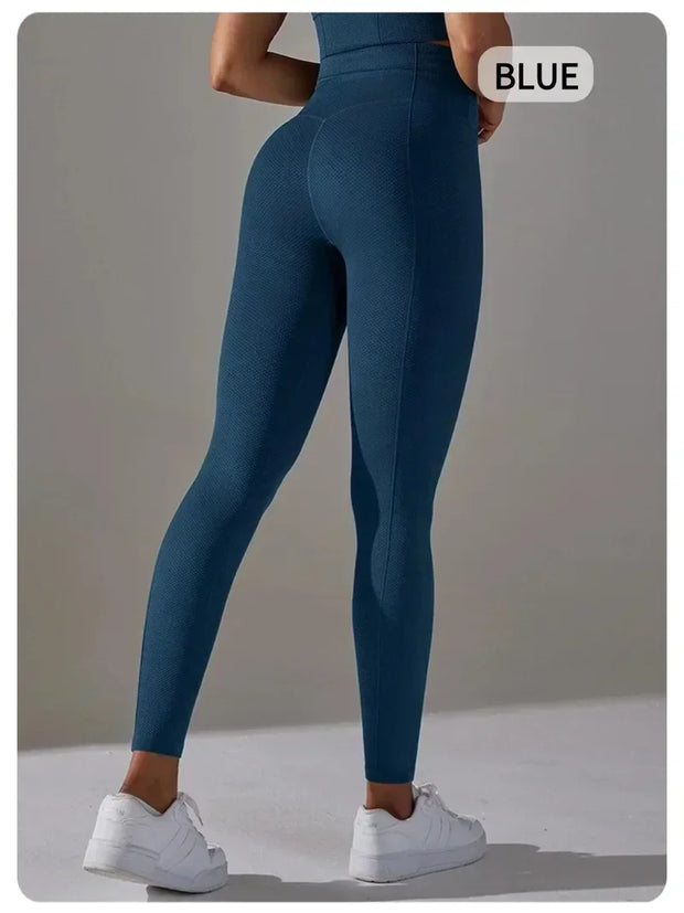 Gym Leggings Women Yoga Clothes Pants Women's Sportswear Yoga Woman Clothing Workout High Waist Tights Training Fitness Pants