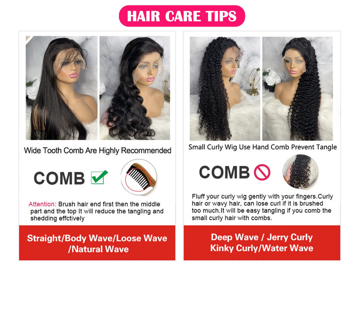 13x6 Hd Lace Frontal Wigs Loose Deep Wave Wigs Brazilian Women Curly Human Hair 30 40 Inch Deep Water Wave 13x4 Lace Front Wig