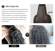 250% 13x6 Hd Frontal Body Wave Human Hair Pre-plucked Lace Brazilian Remy Straight Wave With Hd 13x4 Front Wig