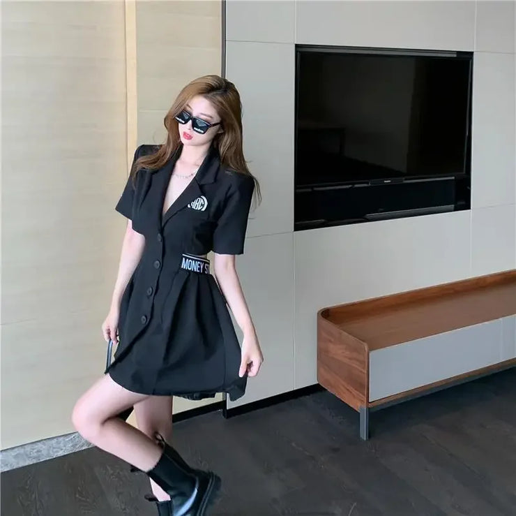Dresses for Women 2025 Woman Dress Short Mini Black Clothes Korean Style Chic and Elegant Pretty X Sensual Sexy Y2k Fashion Sale