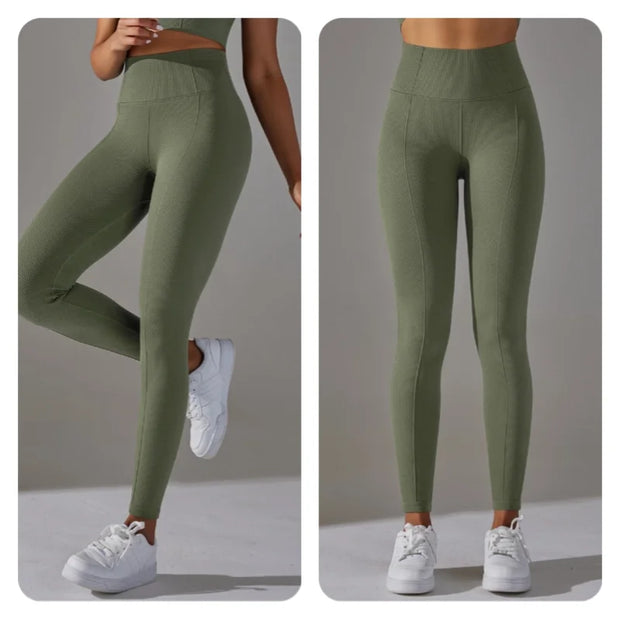 Gym Leggings Women Yoga Clothes Pants Women's Sportswear Yoga Woman Clothing Workout High Waist Tights Training Fitness Pants