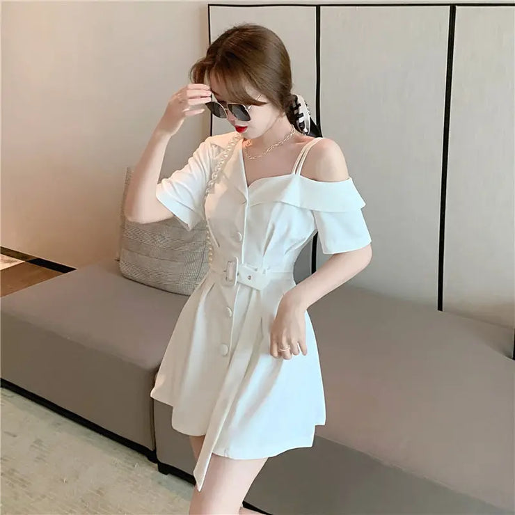Dresses for Women 2025 Silk Clothes Formal Occasion Blazer Woman Dress Satin Chiffon Mini Short Sensual Sexy One-piece New In X