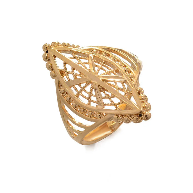 Rings for Women Gold Color Fashion Jewelry Rings Woman Girl,Wholesale Arab Jewelry Symbol of Wealth