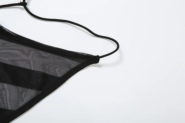 Black Evening Dresses For Women Clothing Backless Vestidos Elegantes Para Mujer See Through Sexi Night Dress Hot Club Outfit