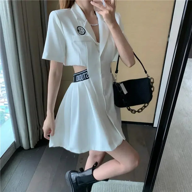 Dresses for Women 2025 Woman Dress Short Mini Black Clothes Korean Style Chic and Elegant Pretty X Sensual Sexy Y2k Fashion Sale