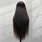 13x4 HD Lace Front Wigs Human Hair 180 Density Straight HD Lace Frontal Wigs Pre Plucked with Baby Hair Hairline