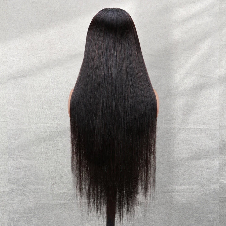 13x4 HD Lace Front Wigs Human Hair 180 Density Straight HD Lace Frontal Wigs Pre Plucked with Baby Hair Hairline