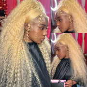 613 Hd Lace Frontal Wig 13X6 Blonde Lace Front Wig Human Hair 13X4 Curly Lace Front Human Hair Wig Hd Lace Wig 13X6 Human Hair