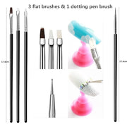 Nails Things Brushes For Manicure Set Nails Art Accessories Tools Kits Nail Supplies For Professionals Manicure Set