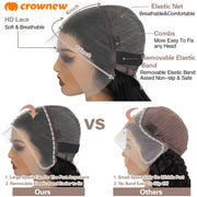 HD Lace Wig 13x6 Human Hair Body Wave Human Hair Wigs 13X4 Lace Front Human Hair Wig 150% Pre Plucked Body Wave Wigs Human Hair