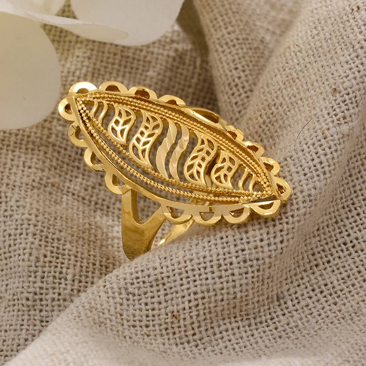 Rings for Women Gold Color Fashion Jewelry Rings Woman Girl,Wholesale Arab Jewelry Symbol of Wealth