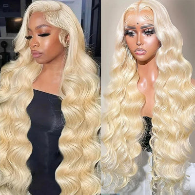13x6 HD Lace Front Wig 613 Blonde Body Wave Hair Wig 13x4 HD Transparent Lace Wigs 100% Human Hair 4x4 5x5 HD Lace Closure Wig