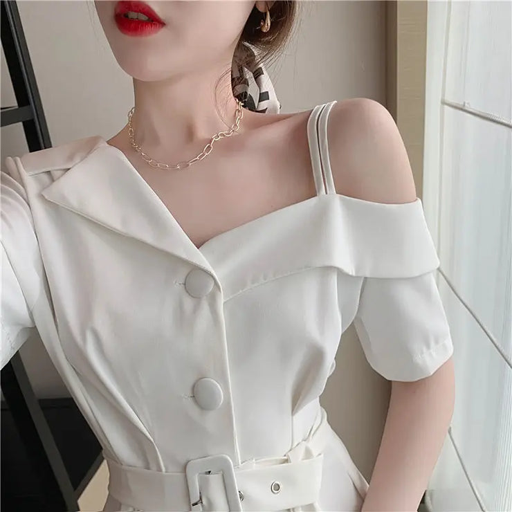 Dresses for Women 2025 Silk Clothes Formal Occasion Blazer Woman Dress Satin Chiffon Mini Short Sensual Sexy One-piece New In X