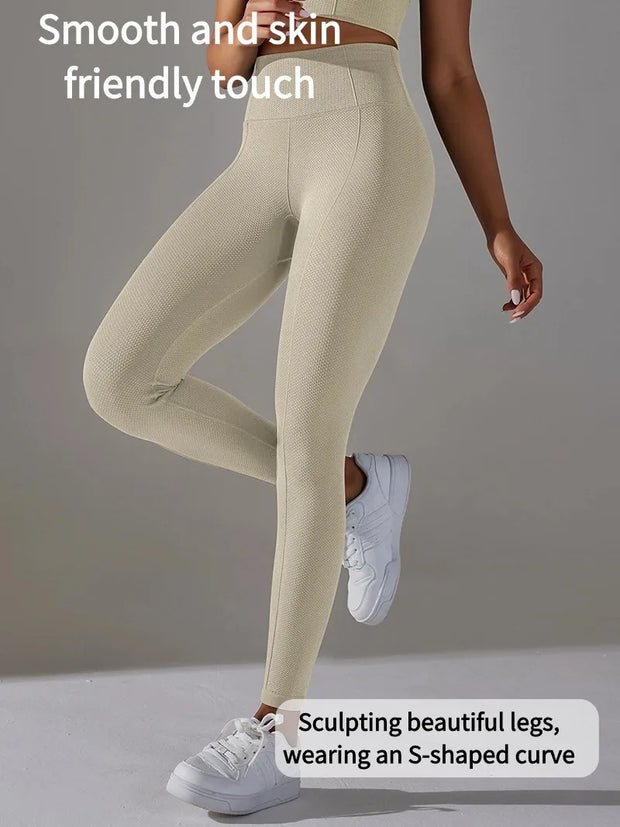 Gym Leggings Women Yoga Clothes Pants Women's Sportswear Yoga Woman Clothing Workout High Waist Tights Training Fitness Pants