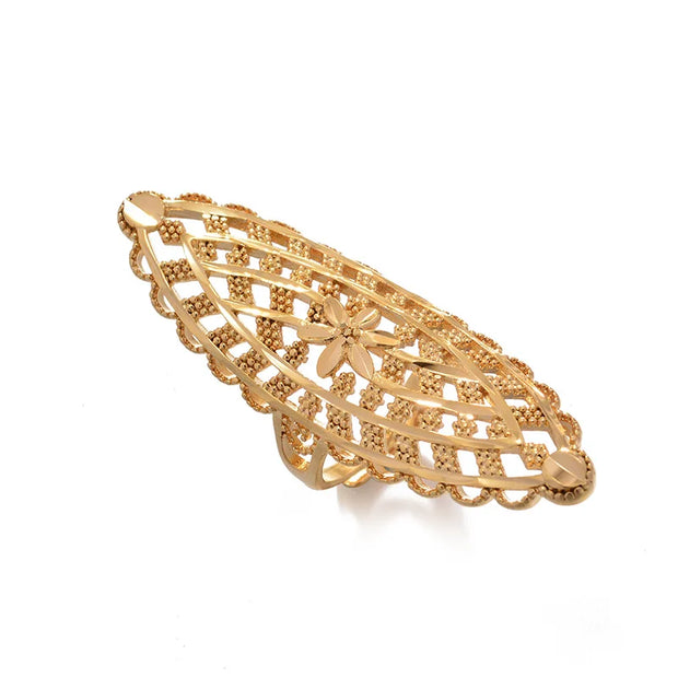 Rings for Women Gold Color Fashion Jewelry Rings Woman Girl,Wholesale Arab Jewelry Symbol of Wealth