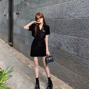 Dresses for Women 2025 Woman Dress Short Mini Black Clothes Korean Style Chic and Elegant Pretty X Sensual Sexy Y2k Fashion Sale