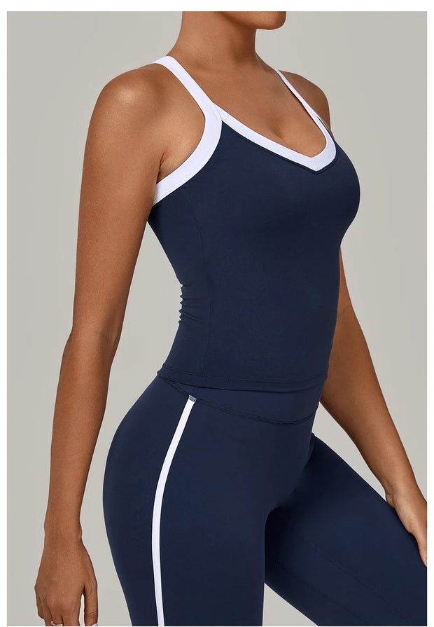 Yoga Sports Underwear Women Breathable Shock Proof Gym Workout Fitness Push Up Top High Support Yoga Running Active Vest Bra