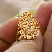 Rings for Women Gold Color Fashion Jewelry Rings Woman Girl,Wholesale Arab Jewelry Symbol of Wealth