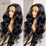 High Density 30 Inch 13x4 Lace Front Wig Body Wave HD Lace Frontal Human Hair Wig 200 Density 4x4 Loose Wave Closure Wig BPHW