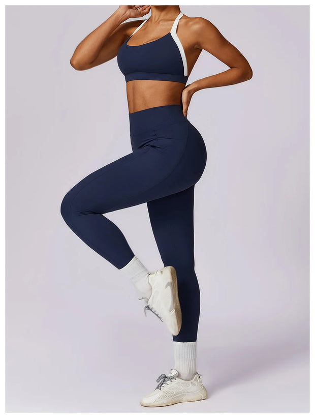 Gym Sport Underwear Sports Bra Anti-sweat Breathable Sexy Yoga Bra Shockproof Crop Top Fitness Top Push up Workout Top Women