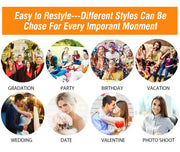 ISHINE Reddish Brown Deep Curly 13x4 Lace Frontal Wig Human Hair 13x6 Curly 34 Inch HD Lace Front Wigs Red Wine Water Wave