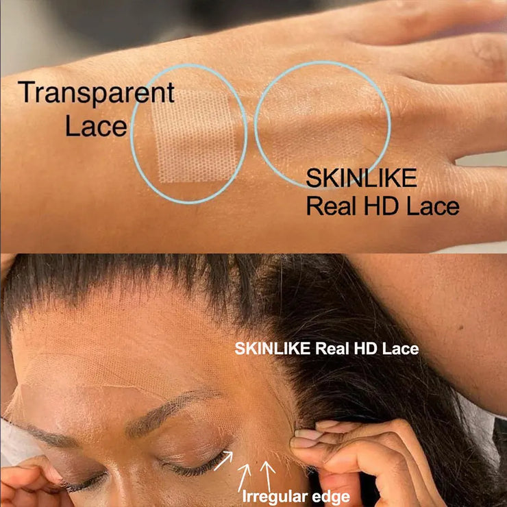 Ultra Fitted HD Lace Wig Pre Plucked Natural Hairline Glueless HD Lace Closure Wig Bleached Knots Body Wave Invisible HD Lace Wi