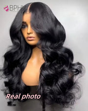 High Density 30 Inch 13x4 Lace Front Wig Body Wave HD Lace Frontal Human Hair Wig 200 Density 4x4 Loose Wave Closure Wig BPHW