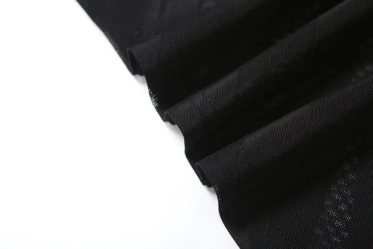 Black Evening Dresses For Women Clothing Backless Vestidos Elegantes Para Mujer See Through Sexi Night Dress Hot Club Outfit