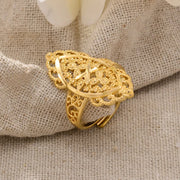 Rings for Women Gold Color Fashion Jewelry Rings Woman Girl,Wholesale Arab Jewelry Symbol of Wealth