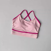 Women's Yoga Set Workout Set 2 Piece High Waist Yoga Leggings Sports Bra Gym Suit Activewear Sports Fitness Set Sports Suit