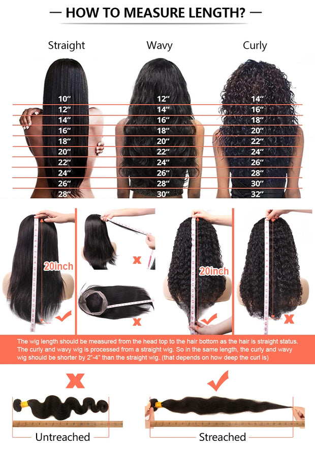 13*6 HD Lace Frontal Wig Human Hair Wigs Curly Wig Full Lace Front Water Wave HD Transparent Lace Frontal Wig 5*5 HD Closure Wig