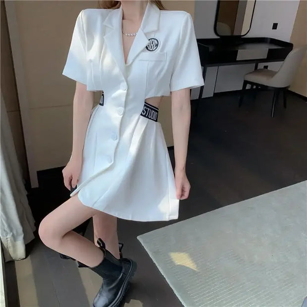 Dresses for Women 2025 Woman Dress Short Mini Black Clothes Korean Style Chic and Elegant Pretty X Sensual Sexy Y2k Fashion Sale