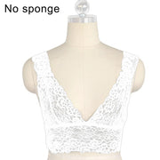 Bra Crop Top See Through Sexy Sheer Solid Color Tops Vest Women Bralette Bustier Comfy All Seasons High Quality