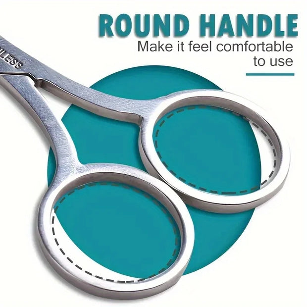 Nails Art Scissor Makeup Eyebrow Eyelash Trimmer Facial Hair Remover Manicure Scissor Nail Cuticle Tool Accessories Scissors