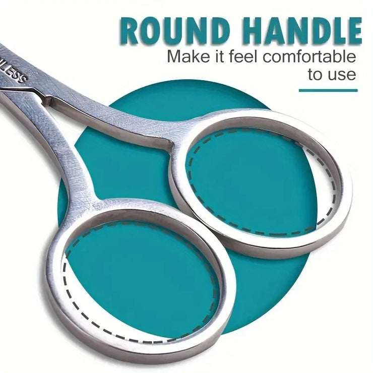 Nails Art Scissor Makeup Eyebrow Eyelash Trimmer Facial Hair Remover Manicure Scissor Nail Cuticle Tool Accessories Scissors