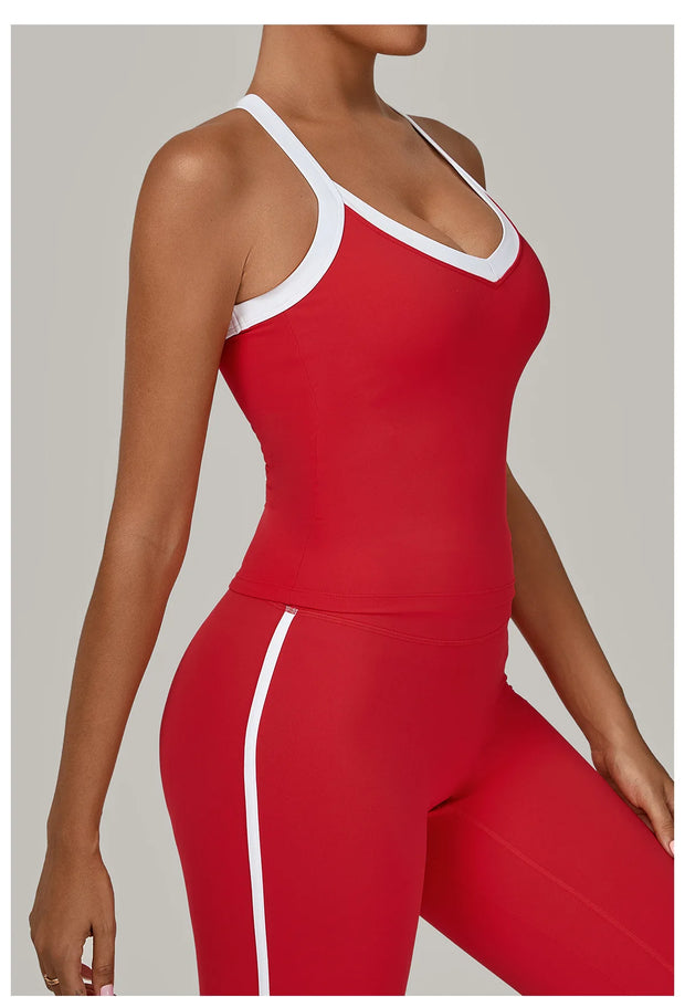 Yoga Sports Underwear Women Breathable Shock Proof Gym Workout Fitness Push Up Top High Support Yoga Running Active Vest Bra