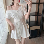 Dresses for Women 2025 Silk Clothes Formal Occasion Blazer Woman Dress Satin Chiffon Mini Short Sensual Sexy One-piece New In X