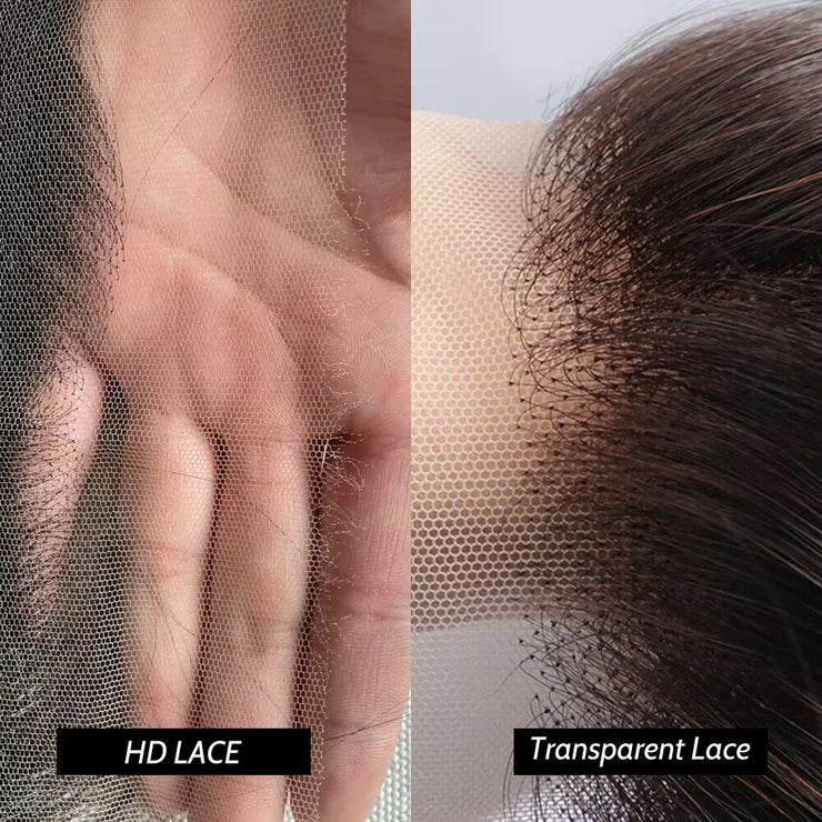 13x4 HD Lace Front Wigs Human Hair 180 Density Straight HD Lace Frontal Wigs Pre Plucked with Baby Hair Hairline