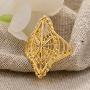 Rings for Women Gold Color Fashion Jewelry Rings Woman Girl,Wholesale Arab Jewelry Symbol of Wealth