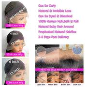 Highlight Wig 13x6 Hd Lace Frontal Wig Honey Blonde Body Wave Lace Front Human Hair Wigs For Women 30 inch 360 HD Full Lace Wig