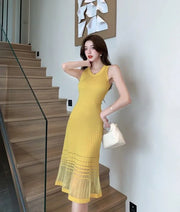 Dresses for Women Black SMidi Woman Dress Party Evening Night Club Prom Casual Youth G Fashion Summer 2025 Retro Sensual Sexy X